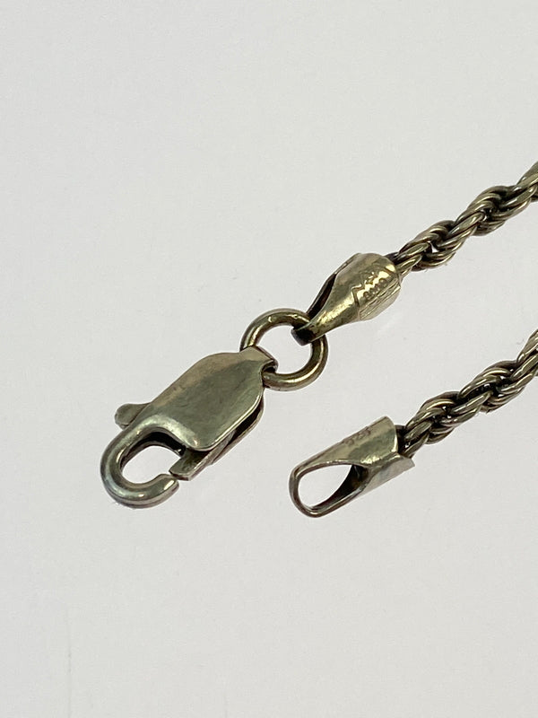 【中古品】【メンズ】 SAAD サード SV925 ツイストチェーン ネックレス アクセサリー 191-260607-AS-21-min カラー：シルバー 万代Net店