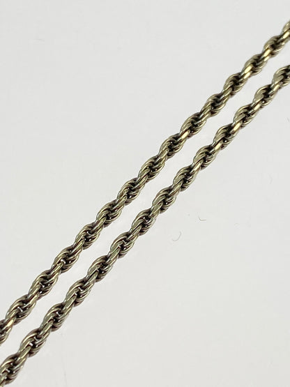 【中古品】【メンズ】 SAAD サード SV925 ツイストチェーン ネックレス アクセサリー 191-260607-AS-21-min カラー：シルバー 万代Net店