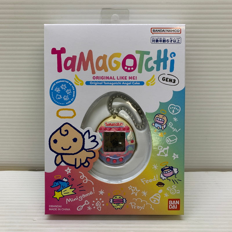【中古品】 たまごっち Original Tamagotchi Angel Cake 携帯型デジタルペット ゲーム おもちゃ 039-260422-em-09-min 万代Net店