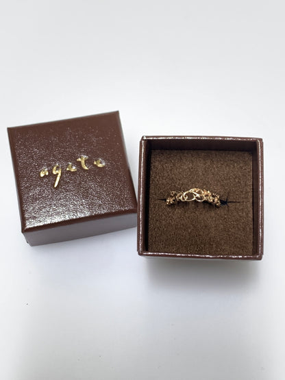 【中古品】【レディース】 AGATE アガット K10 リング 指輪 アクセサリー 192-260607-AS-7-min カラー：ピンクゴールド 万代Net店