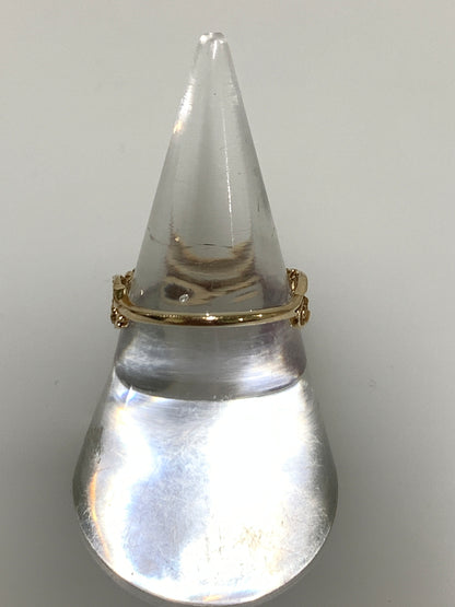 【中古品】【レディース】 AGATE アガット K10 リング 指輪 アクセサリー 192-260607-AS-7-min カラー：ピンクゴールド 万代Net店