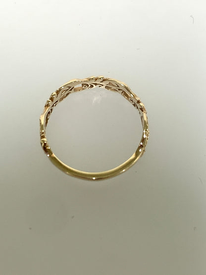 【中古品】【レディース】 AGATE アガット K10 リング 指輪 アクセサリー 192-260607-AS-7-min カラー：ピンクゴールド 万代Net店