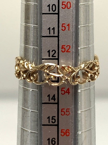 【中古品】【レディース】 AGATE アガット K10 リング 指輪 アクセサリー 192-260607-AS-7-min カラー：ピンクゴールド 万代Net店