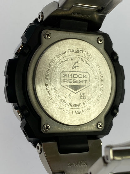 【中古品】【メンズ】 G-SHOCK ジーショック GST-W110D 電波ソーラー 腕時計 196-260607-AS-23-min カラー：シルバー 万代Net店
