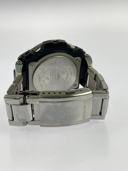 【中古品】【メンズ】 G-SHOCK ジーショック GST-W110D 電波ソーラー 腕時計 196-260607-AS-23-min カラー：シルバー 万代Net店