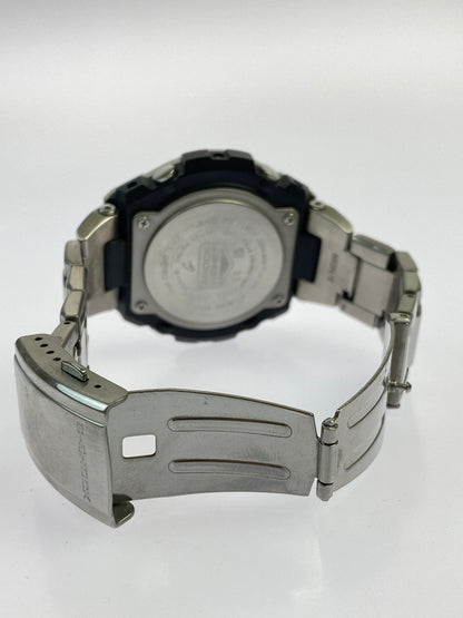 【中古品】【メンズ】 G-SHOCK ジーショック GST-W110D 電波ソーラー 腕時計 196-260607-AS-23-min カラー：シルバー 万代Net店