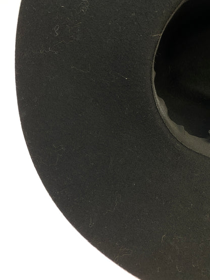 【中古美品】【メンズ/レディース】 VAN PALMA ヴァンパルマ WOOL FELT HAT ウールフェルトハット 帽子 185-260607-AS-16-min カラー：ブラック 万代Net店