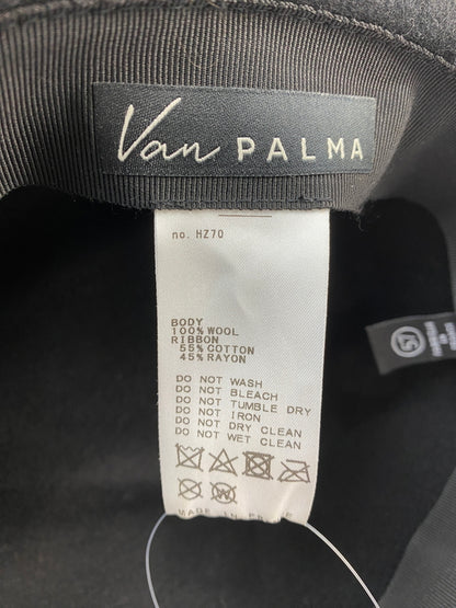 【中古美品】【メンズ/レディース】 VAN PALMA ヴァンパルマ WOOL FELT HAT ウールフェルトハット 帽子 185-260607-AS-16-min カラー：ブラック 万代Net店