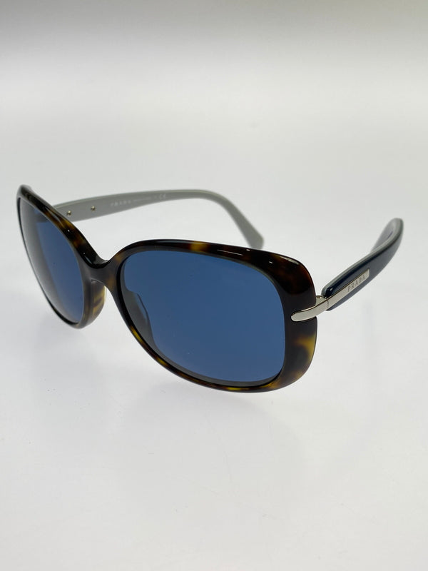 【中古品】【レディース】 PRADA プラダ SUNGLASSES 2AU-1V1 サングラス アイウェア 183-260611-yn-16-min サイズ：57□17 カラー：ブラウン/ネイビー 万代Net店