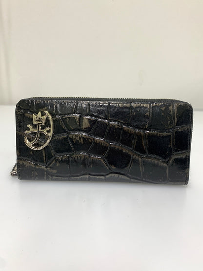 【中古品】【メンズ】 CASTELBAJAC カステルバジャック ラウンドファスナー長財布 ロングウォレット 201-260607-AS-4-min カラー：ブラック 万代Net店