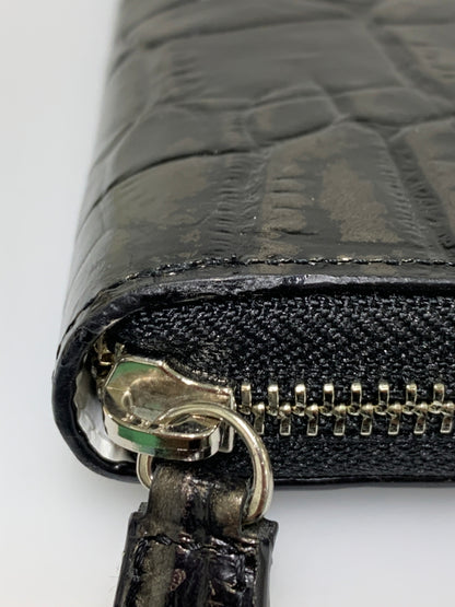 【中古品】【メンズ】 CASTELBAJAC カステルバジャック ラウンドファスナー長財布 ロングウォレット 201-260607-AS-4-min カラー：ブラック 万代Net店