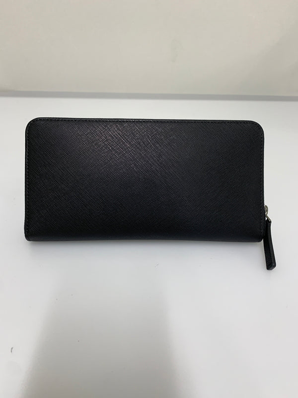 【中古美品】【メンズ】 EMPORIO ARMANI エンポリオ・アルマーニ Y4R169 ラウンドファスナー長財布 ロングウォレット 200-260607-AS-5-min カラー：ブラック 万代Net店
