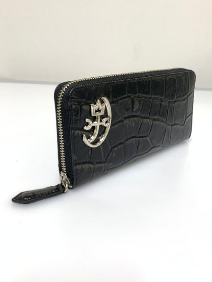 【中古品】【メンズ】 CASTELBAJAC カステルバジャック ラウンドファスナー長財布 ロングウォレット 201-260607-AS-4-min カラー：ブラック 万代Net店