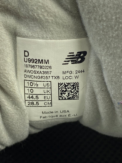 【中古品】【メンズ】 NEW BALANCE ニューバランス SNEAKERS U992MM スニーカー 靴 162-260611-yn-05-min サイズ：28.5cm カラー：MOONROCK/MUSHROOM 万代Net店