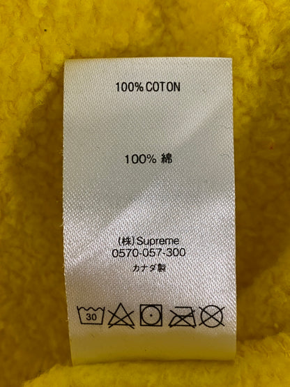 【中古品】【メンズ】 SUPREME シュプリーム 21SS VAMPIRE BOY HOODED SWEATSHIRT ヴァンパイア ボーイ フーデッド スウェットシャツ パーカー トップス 149-260609-yn-13-min サイズ：XXL カラー：イエロー 万代Net店