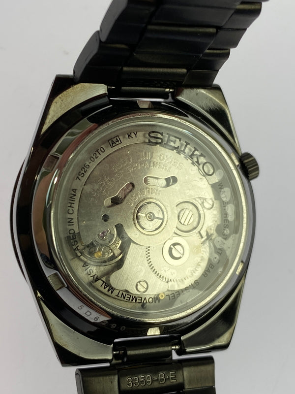 【中古品】【メンズ】 SEIKO セイコー 7S26-02T0 アナログ 自動巻腕時計 197-260611-yn-19-min カラー：ブラック 万代Net店