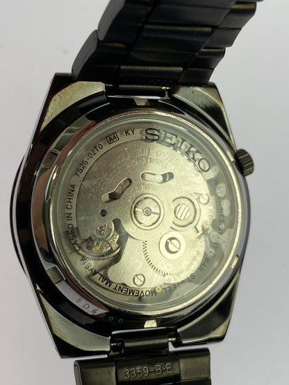 【中古品】【メンズ】 SEIKO セイコー 7S26-02T0 アナログ 自動巻腕時計 197-260611-yn-19-min カラー：ブラック 万代Net店