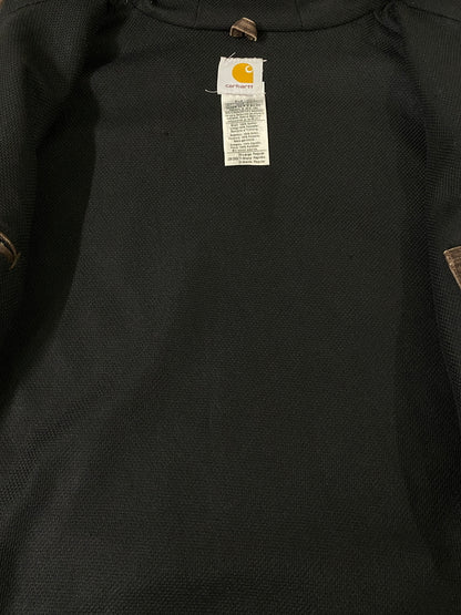 【現状渡し品】【メンズ】 CARHARTT カーハート ACTIVE JACKET J25 DKB アクティブジャケット アウター 146-260609-yn-12-min サイズ：XL カラー：ブラウン 万代Net店