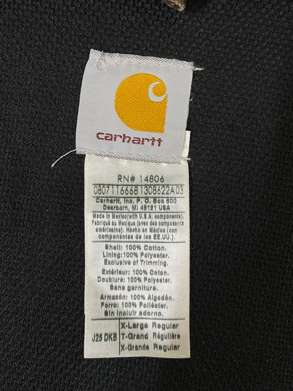 【現状渡し品】【メンズ】 CARHARTT カーハート ACTIVE JACKET J25 DKB アクティブジャケット アウター 146-260609-yn-12-min サイズ：XL カラー：ブラウン 万代Net店