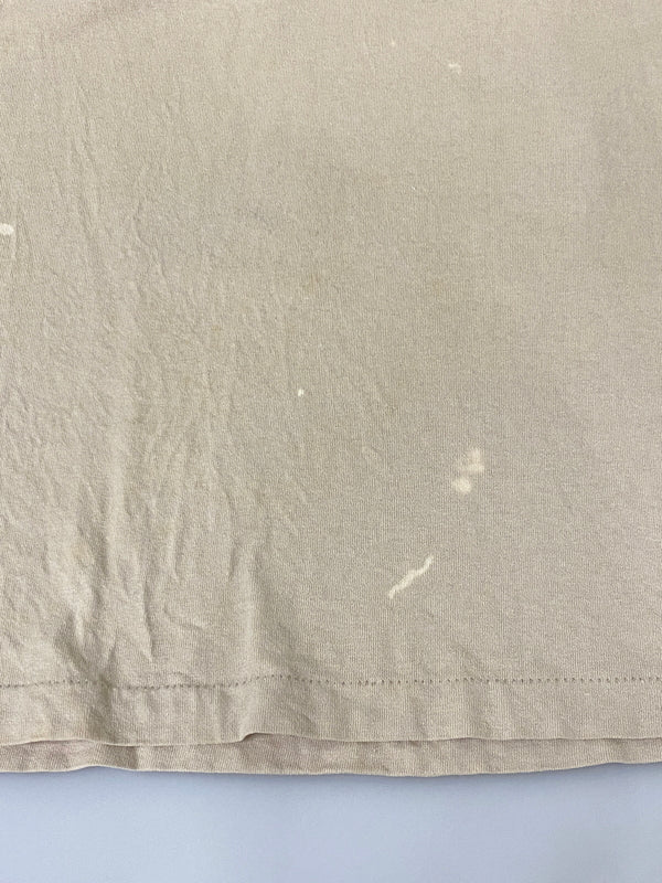 【現状渡し品】【メンズ】 STUSSY ステューシー S/S PRINT TEE ショートスリーブ Tシャツ 半袖Tシャツ 赤青タグ USA製 トップス 142-260609-yn-24-min サイズ：XL カラー：ベージュ 万代Net店