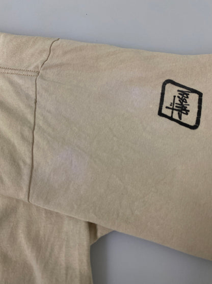 【現状渡し品】【メンズ】 STUSSY ステューシー S/S PRINT TEE ショートスリーブ Tシャツ 半袖Tシャツ 赤青タグ USA製 トップス 142-260609-yn-24-min サイズ：XL カラー：ベージュ 万代Net店