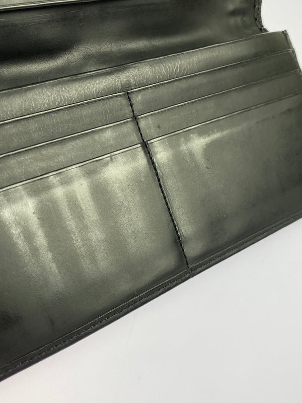 【中古品】【メンズ】 JEAN PAUL GAULTIER ジャンポールゴルチエ LONG WALLET スタッズ ロングウォレット 長財布 200-260611-yn-20-min カラー：ブラック 万代Net店