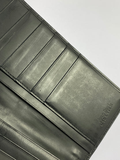 【中古品】【メンズ】 JEAN PAUL GAULTIER ジャンポールゴルチエ LONG WALLET スタッズ ロングウォレット 長財布 200-260611-yn-20-min カラー：ブラック 万代Net店