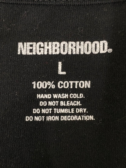 【中古品】【メンズ】 NEIGHBORHOOD ネイバーフッド 21SS STREET CLEANER TEE ストリート クリーナー Tシャツ 長袖Tシャツ トップス 142-260609-yn-22-min サイズ：L カラー：ブラック 万代Net店