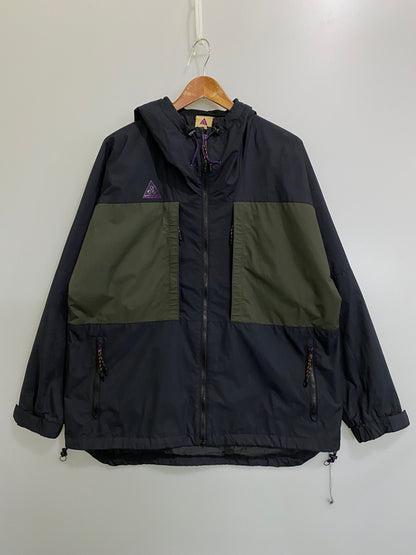 【中古品】【メンズ】 NIKE ACG ナイキ エーシージー ANORAK JACKET AQ2294-010 アノラックジャケット アウター 144-260609-yn-15-min サイズ：L カラー：ブラック 万代Net店