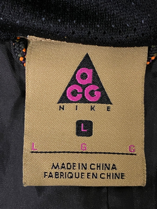 【中古品】【メンズ】 NIKE ACG ナイキ エーシージー ANORAK JACKET AQ2294-010 アノラックジャケット アウター 144-260609-yn-15-min サイズ：L カラー：ブラック 万代Net店