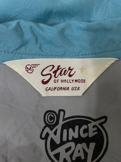【中古品】【メンズ】 STAR OF HOLLYWOOD スターオブハリウッド THE HORROR FAMILY S/S SHIRT SH36590 ショートスリーブシャツ 半袖シャツ トップス 145-260609-yn-17-min サイズ：M カラー：ライトブルー 万代Net店