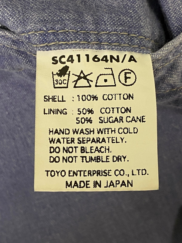 【中古品】【メンズ】 MISTER FREEDOM ミスターフリーダム × SUGAR CANE WORK PANTS SC41164 シュガーケーン ワークパンツ ボトムス 156-260609-yn-35-min サイズ：34 カラー：ライトブルー 万代Net店