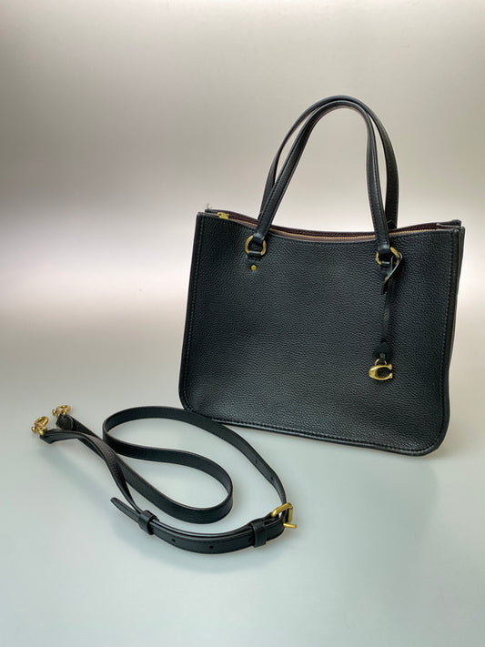 【中古品】【レディース】 COACH コーチ タイラーキャリーオール 2WAY ハンドバッグ A2139-C3460 カバン レディース 鞄 180-260615-em-18-min カラー：ブラック 万代Net店