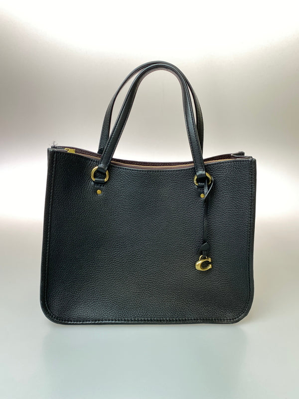 【中古品】【レディース】 COACH コーチ タイラーキャリーオール 2WAY ハンドバッグ A2139-C3460 カバン レディース 鞄 180-260615-em-18-min カラー：ブラック 万代Net店