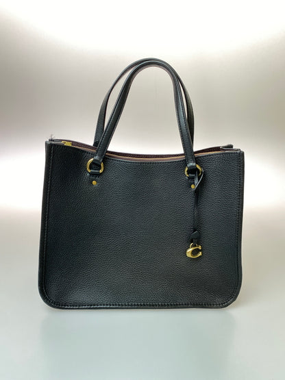 【中古品】【レディース】 COACH コーチ タイラーキャリーオール 2WAY ハンドバッグ A2139-C3460 カバン レディース 鞄 180-260615-em-18-min カラー：ブラック 万代Net店
