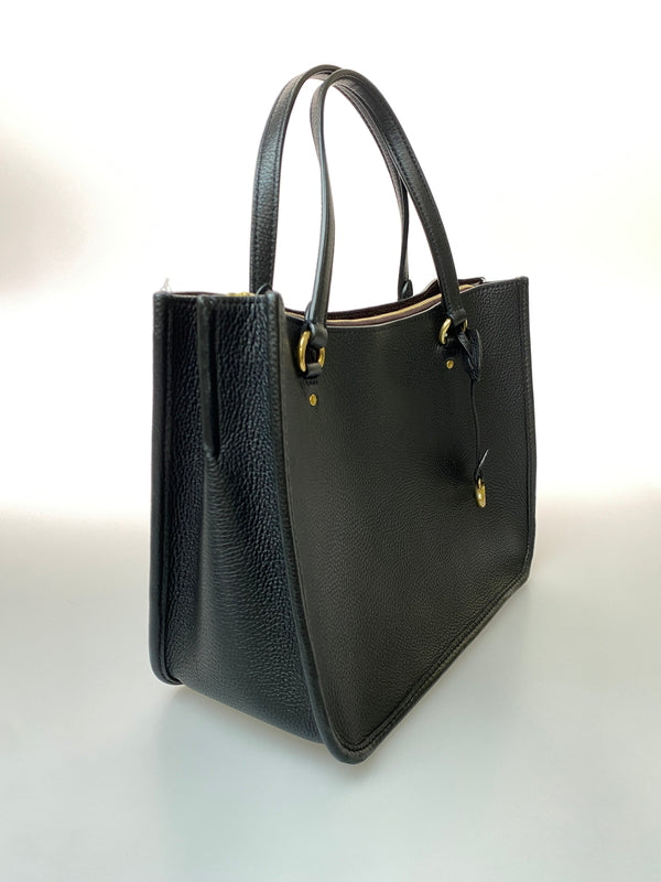 【中古品】【レディース】 COACH コーチ タイラーキャリーオール 2WAY ハンドバッグ A2139-C3460 カバン レディース 鞄 180-260615-em-18-min カラー：ブラック 万代Net店