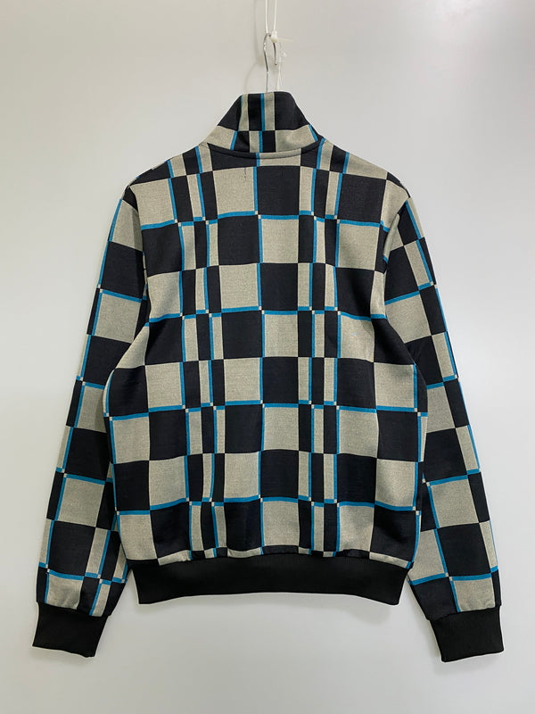 【中古品】【メンズ】 FRED PERRY フレッドペリー ZIP UP JACKET J6540 ジップアップジャケット ライトアウター 141-260609-yn-23-min サイズ：M カラー：ブラック 万代Net店