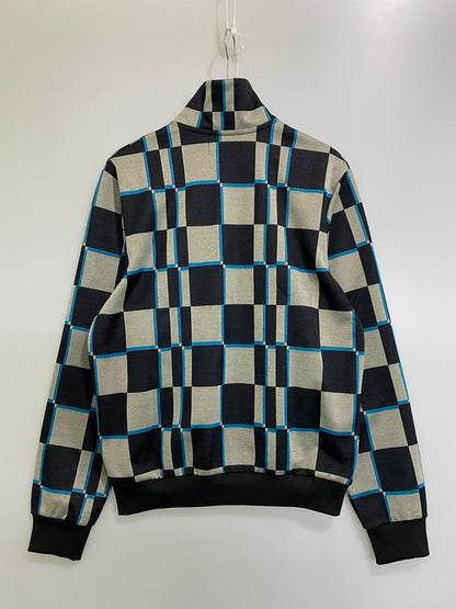 【中古品】【メンズ】 FRED PERRY フレッドペリー ZIP UP JACKET J6540 ジップアップジャケット ライトアウター 141-260609-yn-23-min サイズ：M カラー：ブラック 万代Net店