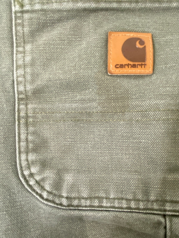 【中古品】【メンズ】 CARHARTT カーハート PAINTER PANTS 811-MOS ペインターパンツ ボトムス 157-260609-yn-36-min サイズ：32×30 カラー：ダークオリーブグリーン 万代Net店