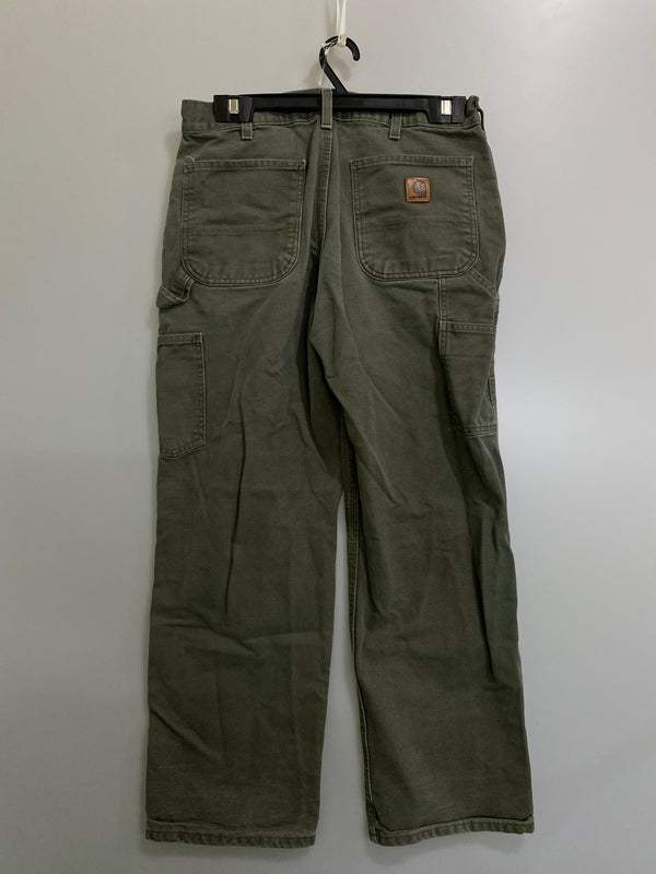 【中古品】【メンズ】 CARHARTT カーハート PAINTER PANTS 811-MOS ペインターパンツ ボトムス 157-260609-yn-36-min サイズ：32×30 カラー：ダークオリーブグリーン 万代Net店