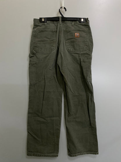 【中古品】【メンズ】 CARHARTT カーハート PAINTER PANTS 811-MOS ペインターパンツ ボトムス 157-260609-yn-36-min サイズ：32×30 カラー：ダークオリーブグリーン 万代Net店