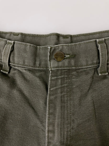 【中古品】【メンズ】 CARHARTT カーハート PAINTER PANTS 811-MOS ペインターパンツ ボトムス 157-260609-yn-36-min サイズ：32×30 カラー：ダークオリーブグリーン 万代Net店