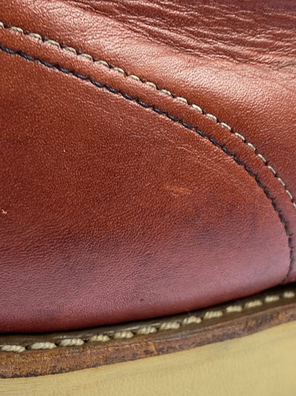 【中古品】【メンズ】 RED WING レッドウィング 90's IRISH SETTER BOOTS 90年代 アイリッシュセッター ブーツ 犬タグ 靴 164-260611-yn-06-min サイズ：7 1/2 E カラー：ブラウン系 万代Net店