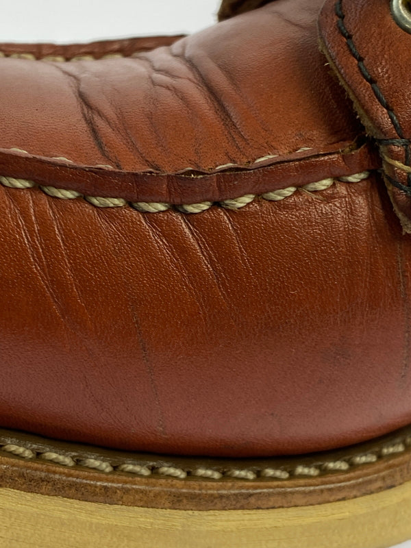 【中古品】【メンズ】 RED WING レッドウィング 90's IRISH SETTER BOOTS 90年代 アイリッシュセッター ブーツ 犬タグ 靴 164-260611-yn-06-min サイズ：7 1/2 E カラー：ブラウン系 万代Net店