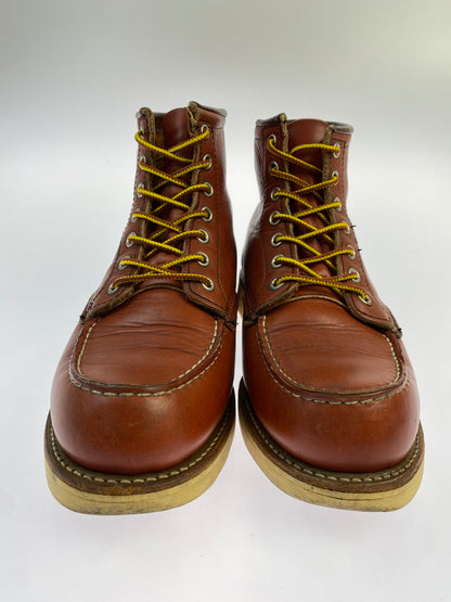 【中古品】【メンズ】 RED WING レッドウィング 90's IRISH SETTER BOOTS 90年代 アイリッシュセッター ブーツ 犬タグ 靴 164-260611-yn-06-min サイズ：7 1/2 E カラー：ブラウン系 万代Net店