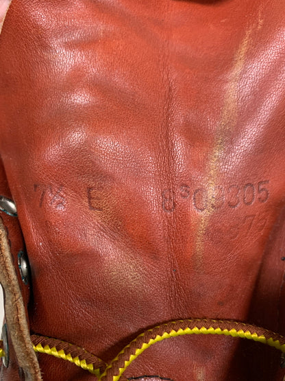 【中古品】【メンズ】 RED WING レッドウィング 90's IRISH SETTER BOOTS 90年代 アイリッシュセッター ブーツ 犬タグ 靴 164-260611-yn-06-min サイズ：7 1/2 E カラー：ブラウン系 万代Net店