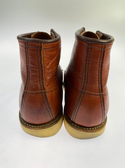 【中古品】【メンズ】 RED WING レッドウィング 90's IRISH SETTER BOOTS 90年代 アイリッシュセッター ブーツ 犬タグ 靴 164-260611-yn-06-min サイズ：7 1/2 E カラー：ブラウン系 万代Net店