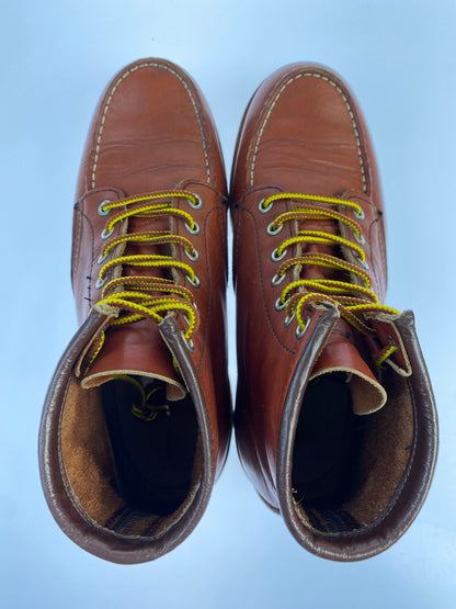 【中古品】【メンズ】 RED WING レッドウィング 90's IRISH SETTER BOOTS 90年代 アイリッシュセッター ブーツ 犬タグ 靴 164-260611-yn-06-min サイズ：7 1/2 E カラー：ブラウン系 万代Net店