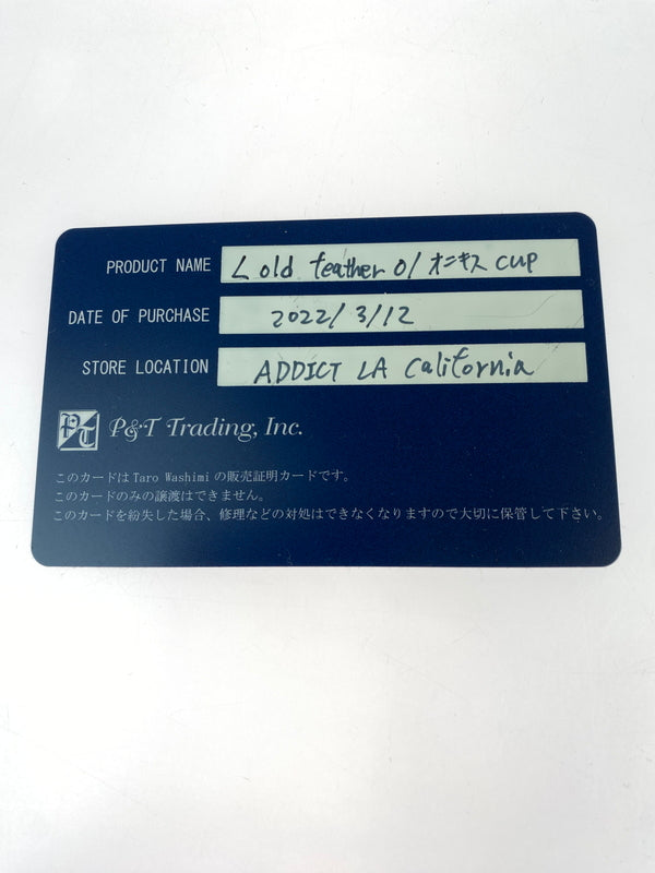 【中古品】【メンズ/レディース】 TARO WASHIMI タロウワシミ LOLD FEATHER エル オールドフェザー オニキスCUP フェザー ペンダントトップ 192-260618-KS-09-min カラー：シルバー 万代Net店