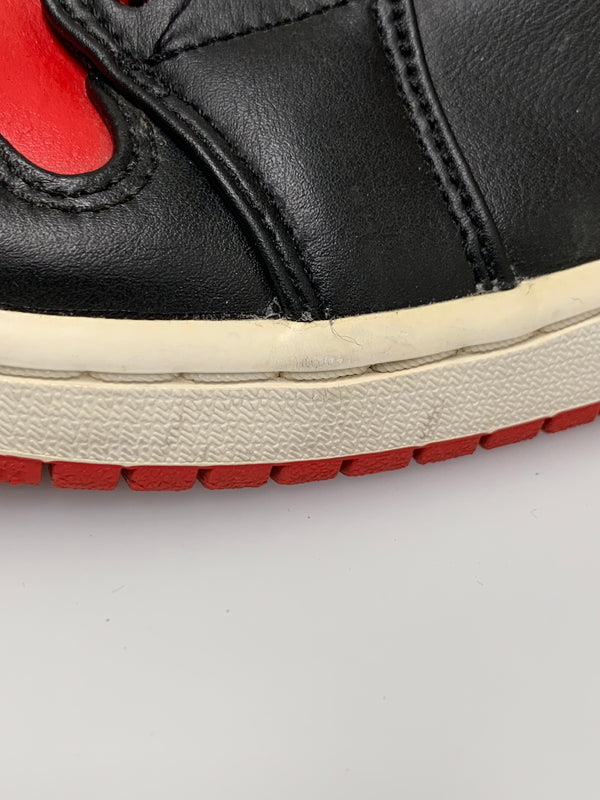 【現状渡し品】【メンズ】 NIKE ナイキ AIR JORDAN 1 MID DQ8426-060 エア ジョーダン 1 ミッド スニーカー 靴 160-260609-yn-40-min サイズ：27.0cm US9 カラー：BLACK/FIRE RED-WHITE 万代Net店